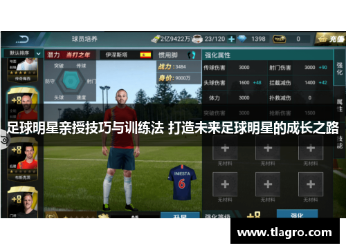 足球明星亲授技巧与训练法 打造未来足球明星的成长之路